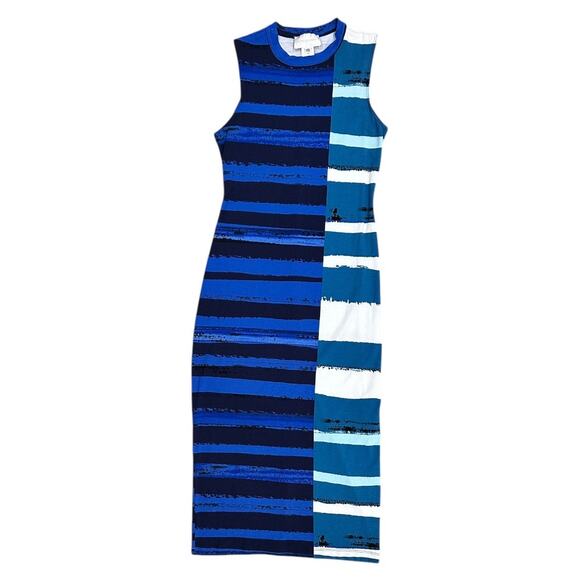 Anthropologie Corey Lynn Calter Sleeveless Striped Dress - Picture 4 of 7
